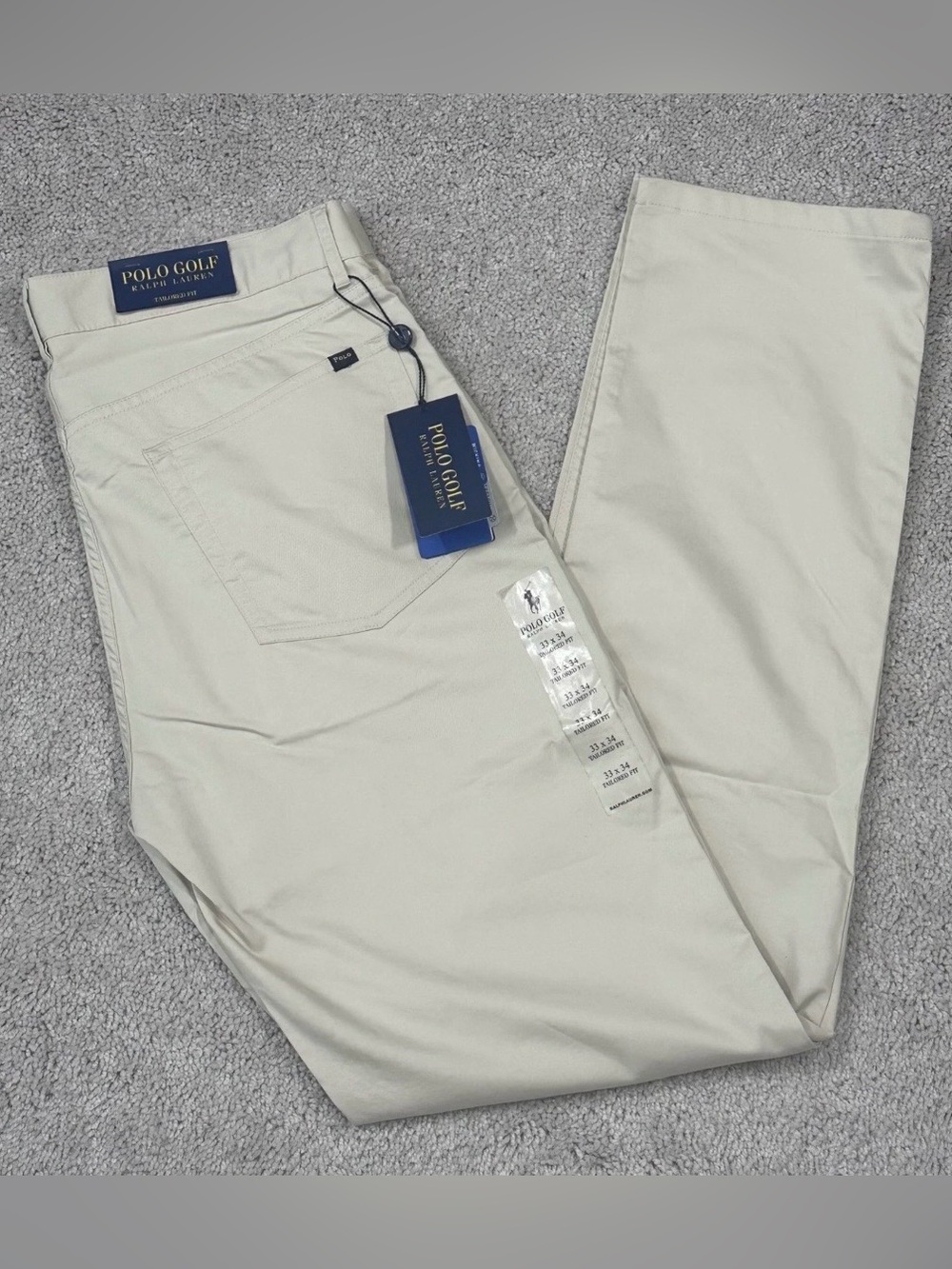 Polo Golf Ralph Lauren Men's Beige Chino Pants